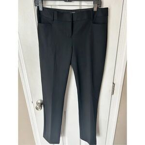 Express columnist black dress pants size 4R straight leg